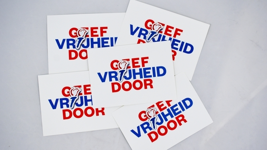 5 VRIJHEID-PINS