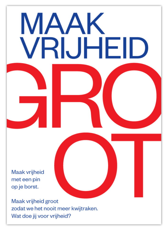 5 VRIJHEID-PINS